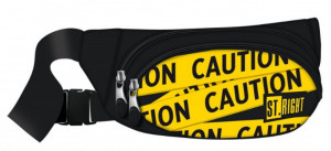 Borseta Brau 2 Fermoare, St.Majewski, Gama St.Right - Caution WB02