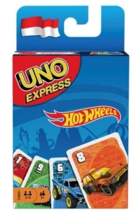 Carti de joc UNO, Mattel, model HOT WHEELS