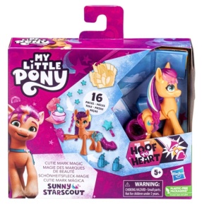 Figurina My Little Pony - Cutie mark magic: Sunny Starscout, 7.5 cm