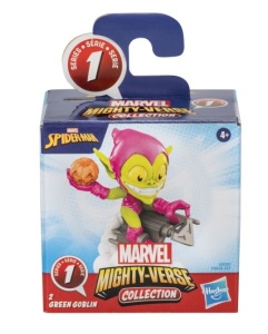 Figurina Spider-Man Mighty Verse - Green Goblin, 6 cm