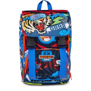 Ghiozdan Mitama, Extensibil, 4Zip, Wild Tiger, 40x28x18-25cm - Img 2