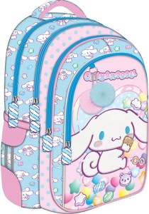 Ghiozdan Scolar Copii, BP58 Cinnamoroll Candies, 4 Compartimente, Ergonomic, 22L, 40x28x18cm