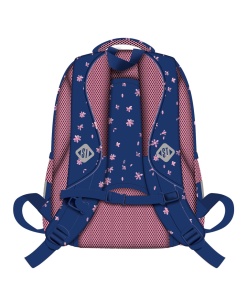 Ghiozdan Scolar Copii St.Right, BP58 Pink Ballerina, 4 Compartimente, Ergonomic, 22L, 40x28x18cm - Img 2