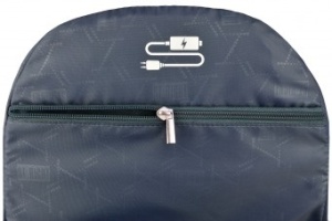 Ghiozdan Scolar St.Right BP01 Black Cat, 4 Compartimente, Ergonomic, 43x32x21cm - Img 5