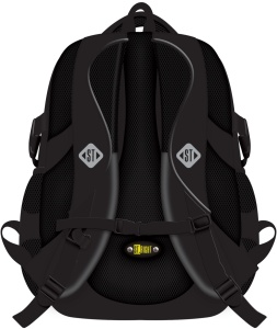 Ghiozdan Scolar St.Right BP01 Positive Attitude, 4 Compartimente, Ergonomic, 43x32x21cm - Img 2