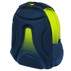 Ghiozdan Scolar, St.Right, Impermeabil, Colectia - Lemon Gradient BP05, 42x30x19cm - Img 4