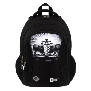 Ghiozdan, St.Right, BP77 Final Lap, 3 Compartimente, Impermeabil, 43x29x20cm