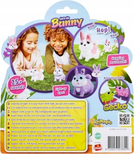 Jucarie Iepuras interactiv Roz – Lets Go Bunny, 25 de Sunete 21 x 7,8 x 24 cm, 5 Ani+ - Img 2