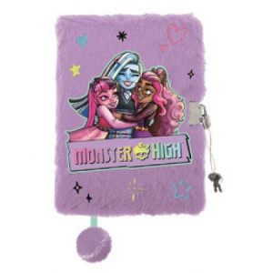 Jurnal cu Lacat, Plusat, St.Majewski, Monster High A5, 96 foi Dictando
