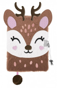 Jurnal cu Lacat, Plusat, St.Majewski, My Little Friend Deer, A5, 96 foi Dictando