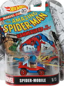 Masinuta Hot Wheels Premium, Marvel Spider-Mobile