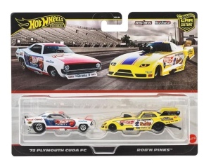 Masinute Hot Wheels, Car Culture, 1:64, Rob`n Pinks si 1972 Plymouth 'Cuda FC