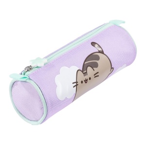 Penar Borseta, St.Majewski cu 1 Fermoar, Pusheen Violet, PU01, 21x7.5cm