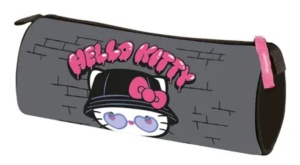 Penar Borseta St.Majewski PU01 Hello Kitty Grey, 21x7.5cm