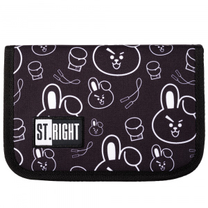Penar cu 1 Fermoar si 2 Extensii, Neechipat, St.Right - Clever Bunny PC03, 20.5x14x3.5 cm