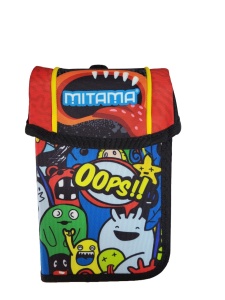 Penar Echipat Upside, Mitama, cu 1 Fermoar si 2 Extensii, 43 Piese, Creatures, 23.5x14x8.5cm