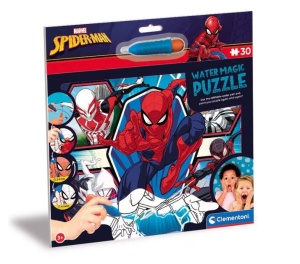 Puzzle de Colorat Clementoni Water Magic - Spider-Man, 30 piese