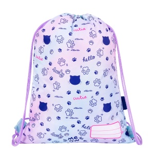 Sac Sport, St Majewski, Colectia Pastel Kitty, SO01 43x34cm - Img 2