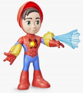 Figurina Spidey, Marvel, Amazing Friends, 25cm, cu sunet si lumina, 3+ ani F8317