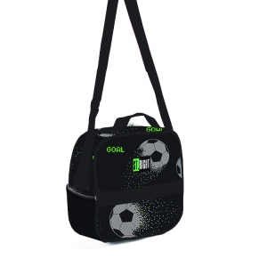 Geanta Umar, St.Right, Compartiment Termic pentru Mancare, Pixel Balls LB01