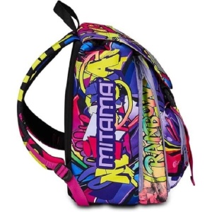 Ghiozdan Mitama, Extensibil, 4Zip, Hip-Hop Diamond, 40x28x18-25cm - Img 6