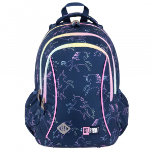Ghiozdan Prescolari, Impermeabil, Colectia St.Right - Dream Unicorn BP26, 39x27x17cm