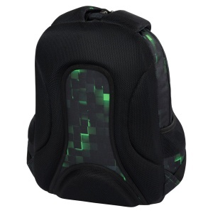 Ghiozdan Prescolari, St.Right, 3 Compartimente, Impermeabil, Green Game BP26, 39x27x17cm - Img 5