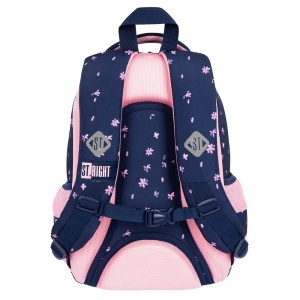 Ghiozdan Scolar Copii St.Right BP26 Pink Ballerina, 3 Compartimente, Ergonomic, 20L, 39x27x17 cm - Img 3