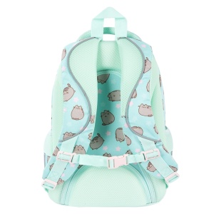 Ghiozdan Scolar cu 4 Compartimente, St.Majewski, Pusheen Mint 2 BP58, 40x28x18cm - Img 2