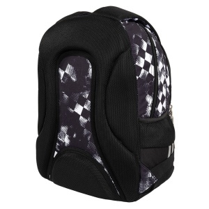 Ghiozdan, St.Right, 3 Compartimente, Impermeabil, Race Check BP77, 43x29x20cm - Img 4