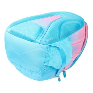 Ghiozdan St.Right, 5 Compartimente, Impermeabil, Pink Blue Gradient BP05, 42x30x19cm - Img 4