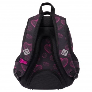 Ghiozdan St.Right, Ergonomic, Impermeabil, Colectia - Virtual Heart BP06 42x31x22cm - Img 2