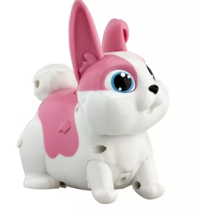 Jucarie Iepuras interactiv Roz – Lets Go Bunny, 25 de Sunete 21 x 7,8 x 24 cm, 5 Ani+ - Img 3