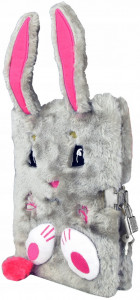 Jurnal cu Lacat, Plusat, St.Majewski, Gray Bunny, A5, 96 foi Dictando - Img 2