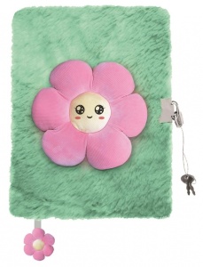Jurnal cu Lacat, Plusat, St.Majewski, Pink Flower A5, 96 foi Dictando