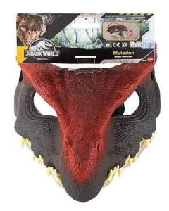 Mască interactivă de dinozaur Mattel Jurassic World Rebirth - Mutadon (JGG11)