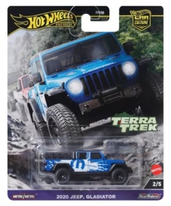 Masinuta metalica Hot Wheels Premium, Terra Trek, 2020 Jeep Gladiator