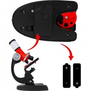 Microscop de jucarie cu accesorii, 10 elemente, MalPlay - Img 6