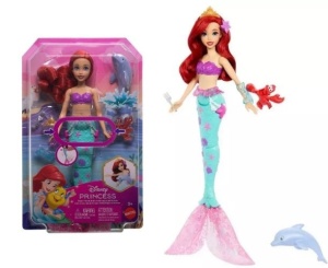 Papusa Mattel, Mica Sirena, Ariel, Disney Princess