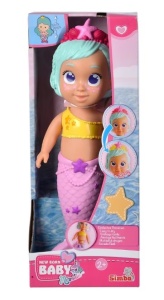 Papusa New Born Baby Mermaid, 32cm