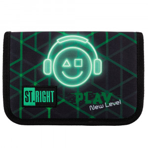 Penar cu 1 Fermoar si 2 Extensii, Neechipat, St.Right - Play New Level PC03, 20.5x14x3.5 cm