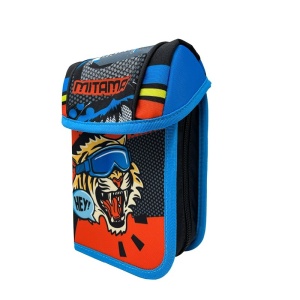 Penar Echipat Upside, Mitama, cu 1 Fermoar si 2 Extensii, 43 Piese, Wild Tiger, 23.5x14x8.5cm