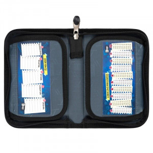 Penar Rigid cu 1 Fermoar si 2 Extensii, St. Majewski, Neechipat, Colectia St.Right - Love Panda PC03, 20.5x14x3.5cm - Img 4