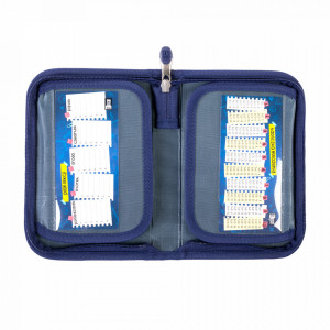 Penar Rigid cu 1 Fermoar si 2 Extensii, St. Majewski, Neechipat, Colectia St.Right - Neon PC03 20.5x14x3.5cm - Img 3