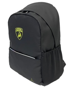 Rucsac Lamborghini, American Black 76764, 2 Fermoare, 44x32x18cm - Img 3