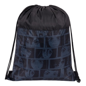 Sac Sport, Colectia St Right - Black Anime SO01 43x34cm - Img 2