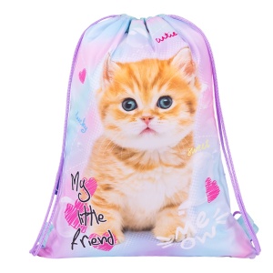 Sac Sport, St Majewski, Colectia Pastel Kitty, SO01 43x34cm