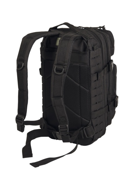 RUCSAC MILITAR MIL-TEC LASER-CUT Marime S 20 litri - Negru - SKU 14002602 - Img 2