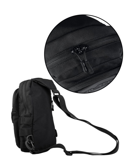 GEANTA DE UMAR MIL-TEC Tolba Crossbody Stil Militar - Neagra - SKU 13726802 - Img 2
