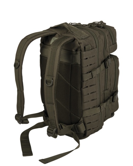 RUCSAC MILITAR MIL-TEC LASER-CUT Marime S 20 litri - Verde Inchis - SKU 14002601 - Img 2